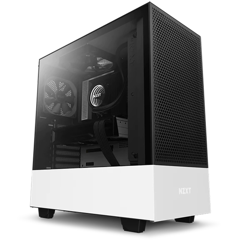 NZXT H510 Flow Mid-Tower ATX White Case