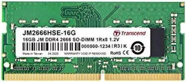 Transcend JetRam DDR4-2666 So-dimm 16GB