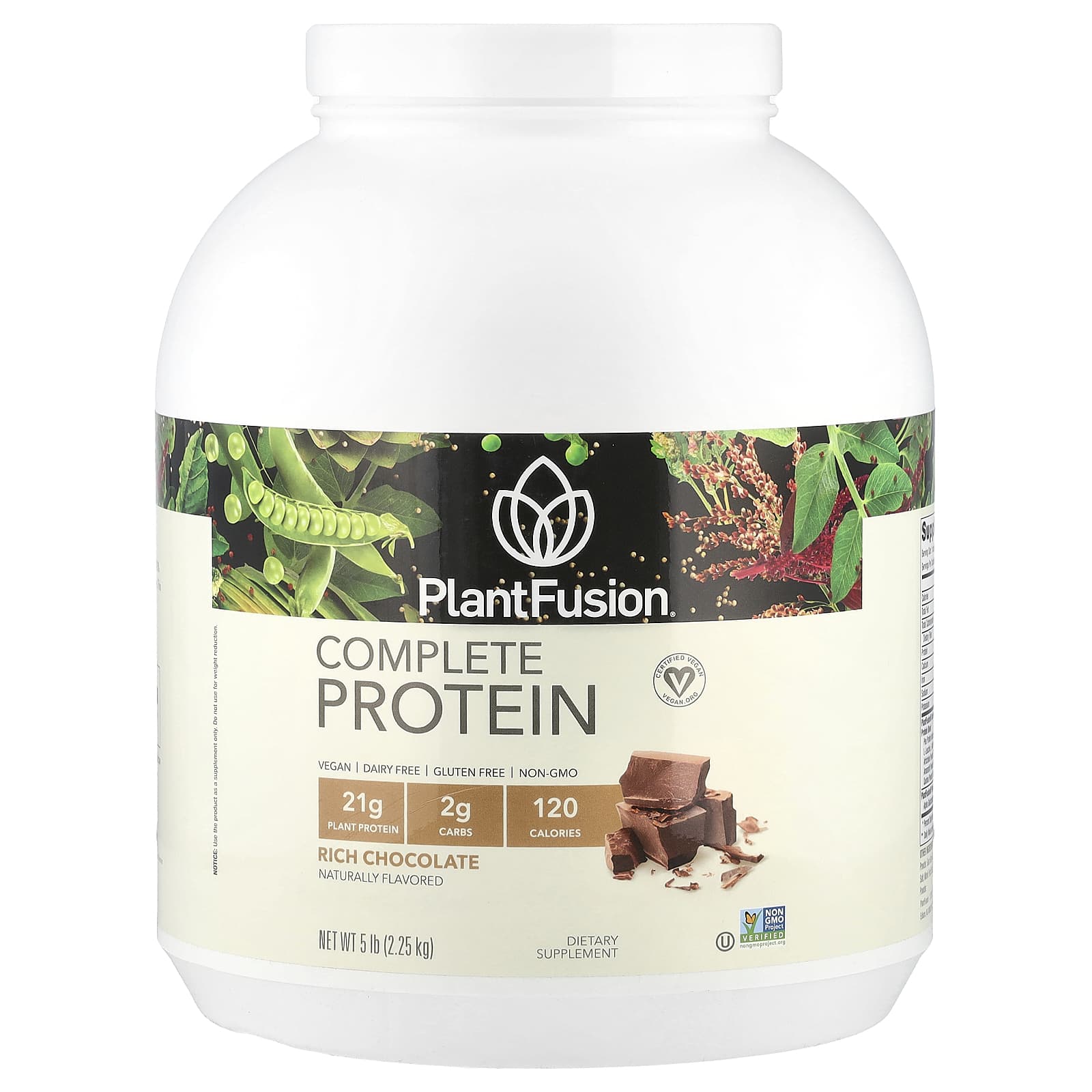PlantFusion - Complete Protein - Chocolate - 1 LB