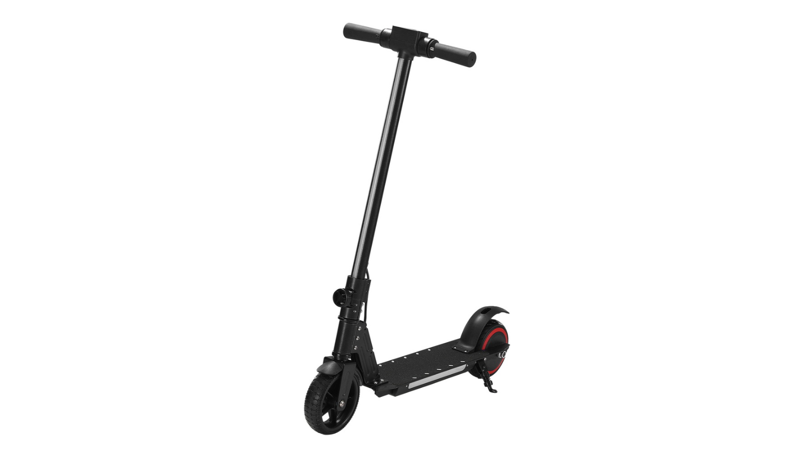 Electric Scooter 130W 16KM/H LED Light Folding Black
