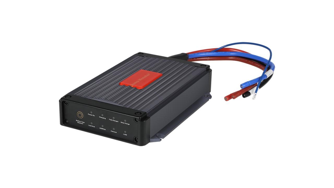 Safetex 12V DC to DC Battery Charger Solar Lithium 20A AGM Caravan RV Trailer