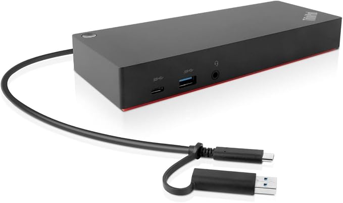 Lenovo ThinkPad Hybrid USB-C with USB-A Dock Black