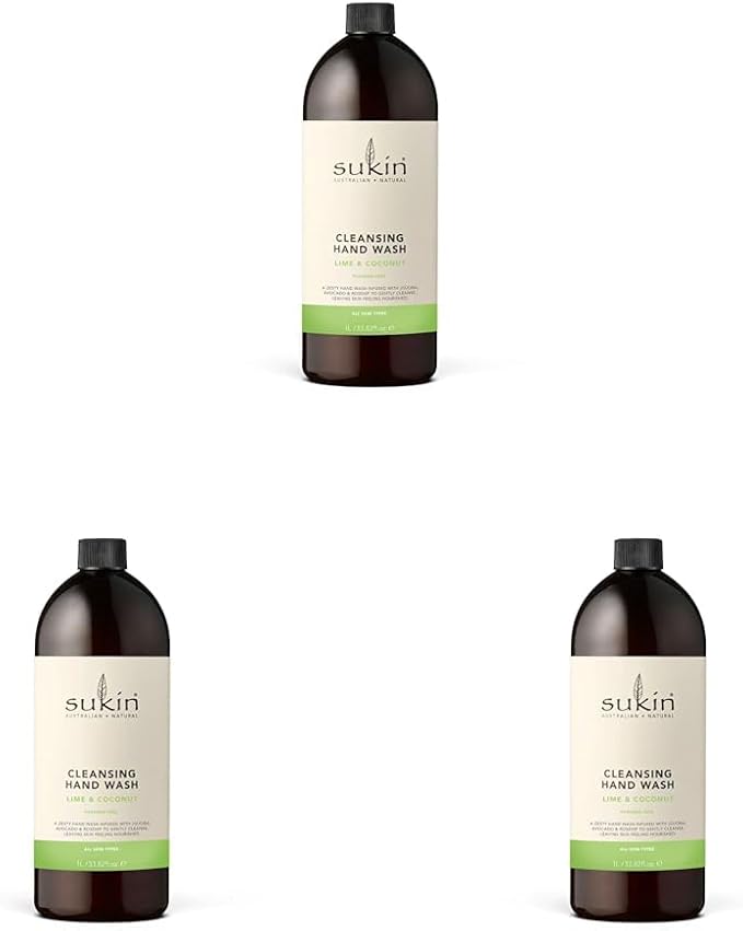 Sukin Cleansing Hand Wash Lime & Coconut 16.9 fl oz