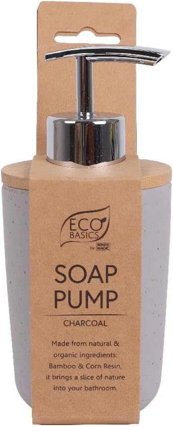White Magic - Eco Basics Soap Pump Charcoal