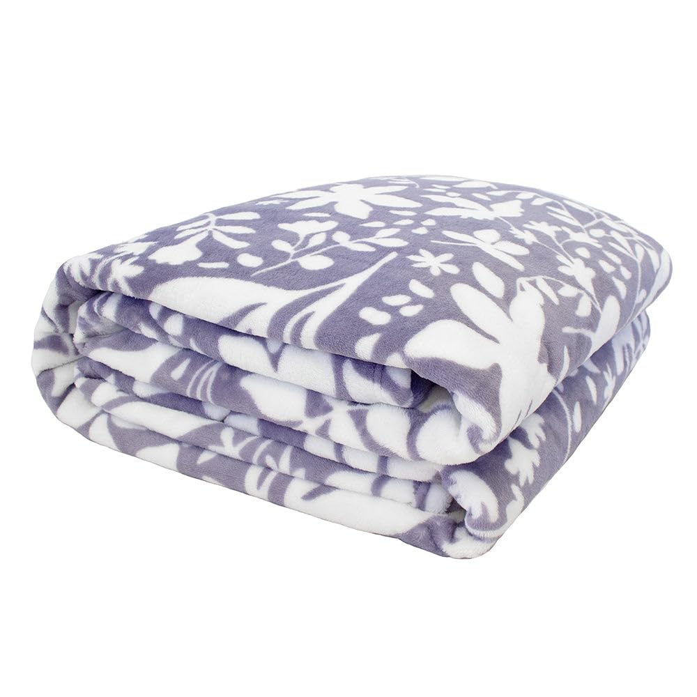 Bambury Liv Ultraplush Blanket Blue King