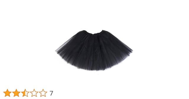 Black Tulle Tutu Skirt - Adult