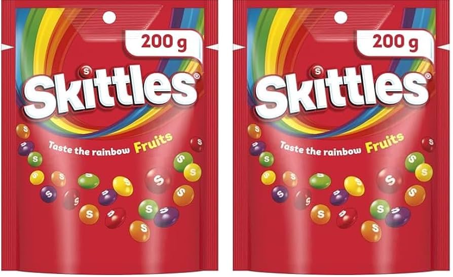 Skittles Fruits Chewy Lollies Party Share Bag