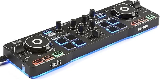 Hercules DJControl Starlight Portable USB DJ Controller