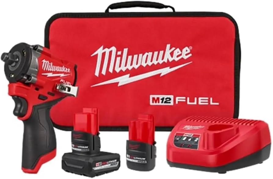 M12 Fuel 12V Lithium-Ion Brushless Cordless Stubby 1/2 in. Impact Wrench (Tool-Only)