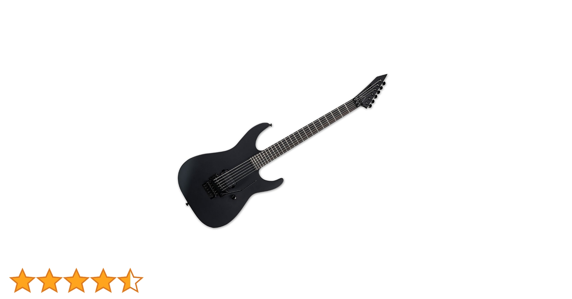 ESP M-1000 Black Metal Black Satin