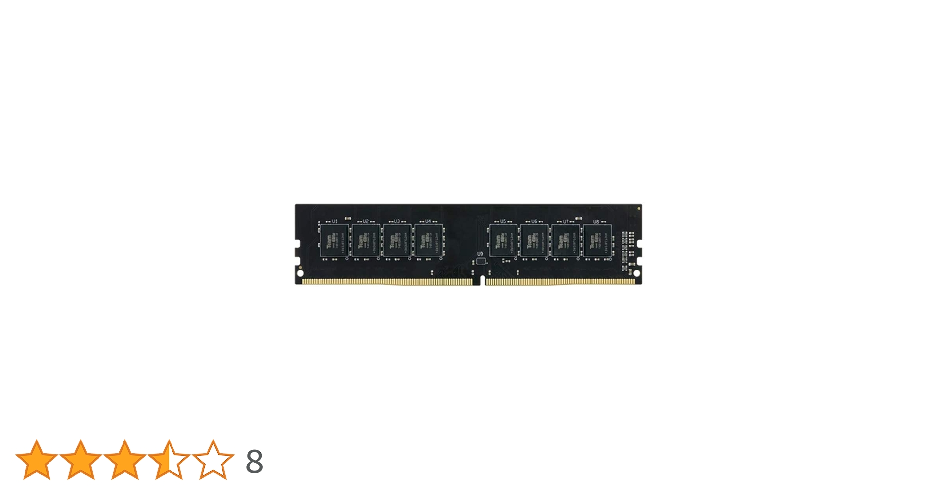 Team Group Elite Memory Module 8 GB 1 x 8 GB DDR4 3200 MHz