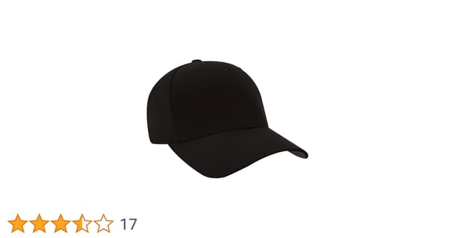 Flexfit Wooly Combed Cap Black/Grey Size L/XL