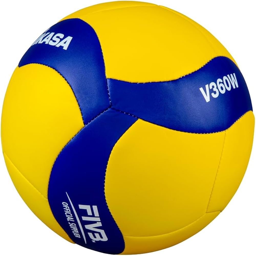 Mikasa FIVB Official Size 8 Inch Indoor Volleyball, 1 Count