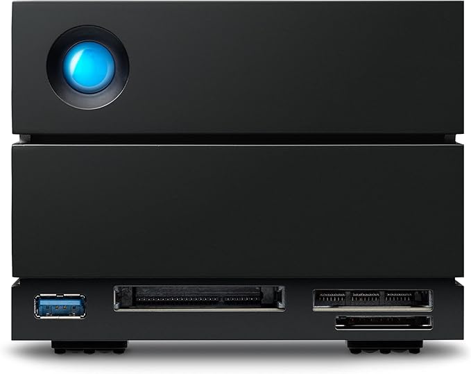 LaCie 16TB 2big Dock Raid Array Thunderbolt 3 STLG16000400