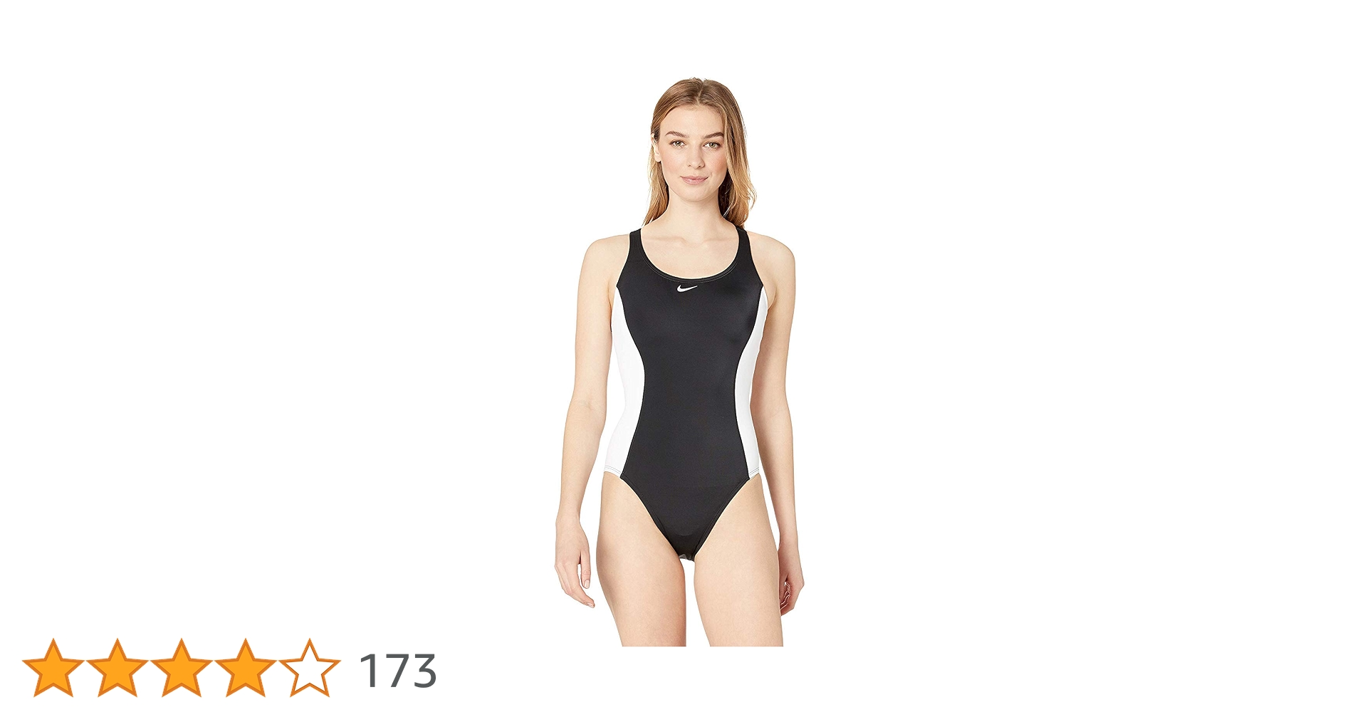 Nike Women's One Piece Swimsuit Gunsmoke Powerback One-piece M