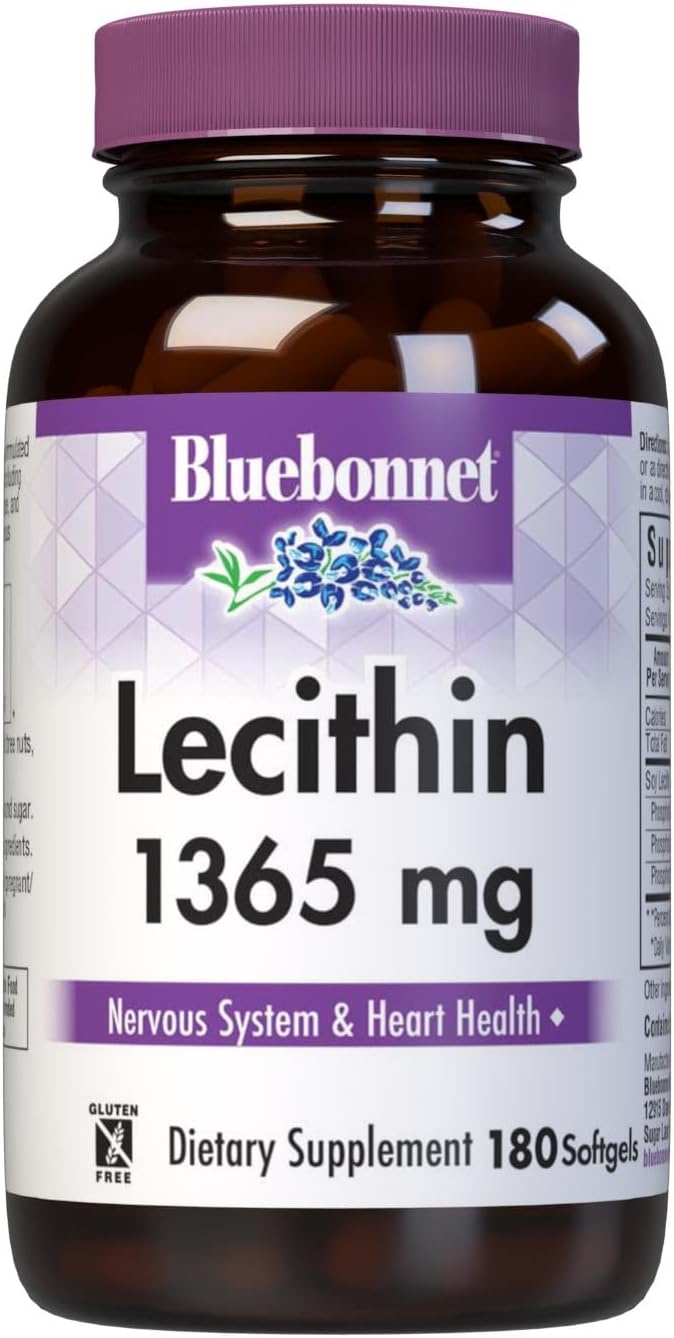 Bluebonnet - Lecithin 1365 mg 180 Softgels