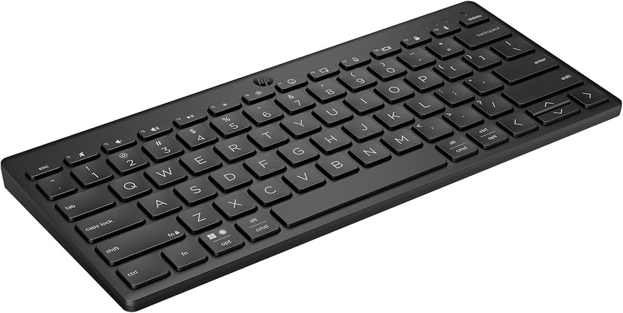 HP 692s8aa 350 Compact Multi-Device Keyboard Black