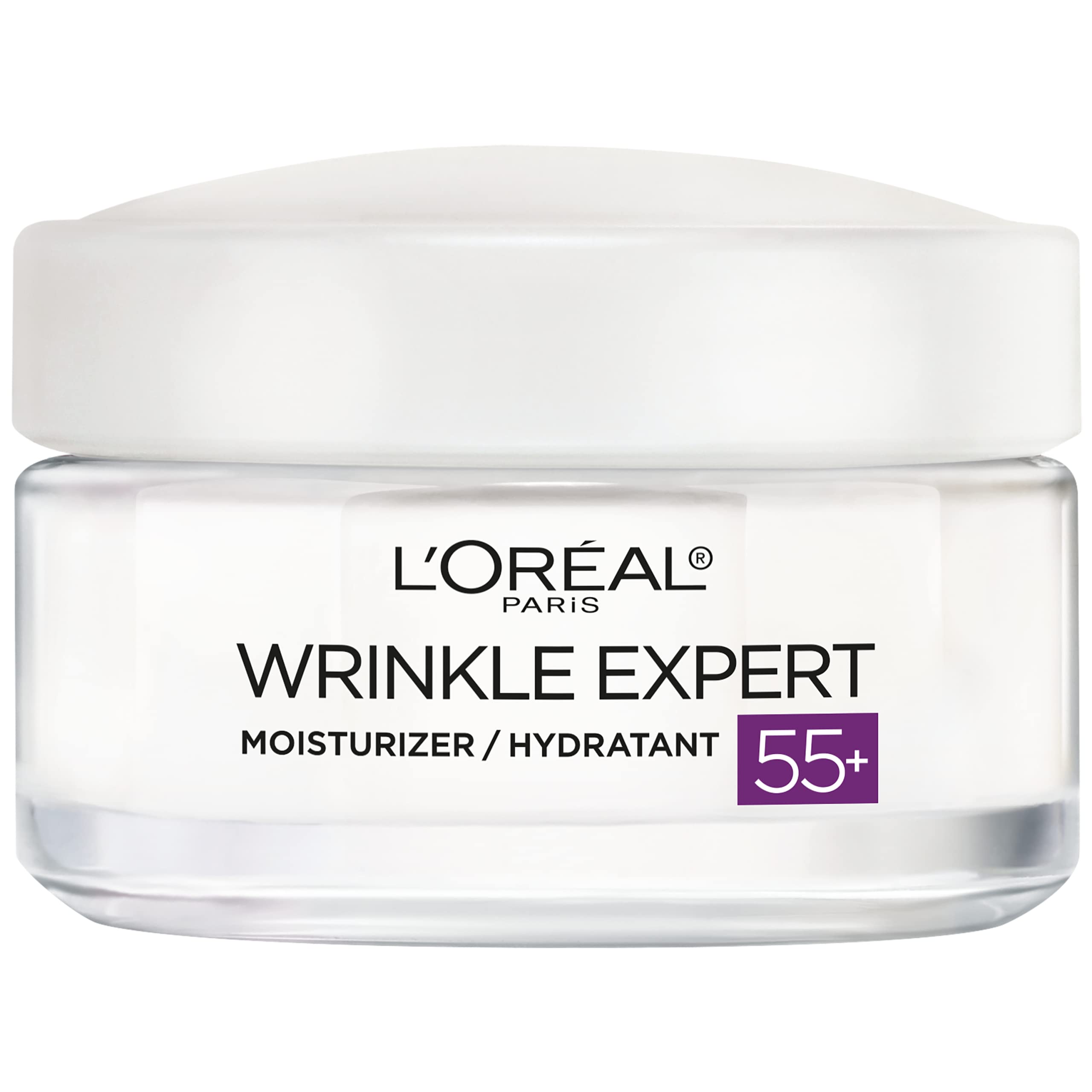 L'oreal Wrinkle Expert Moisturizer, Day/Night, 55+ - 1.7 oz