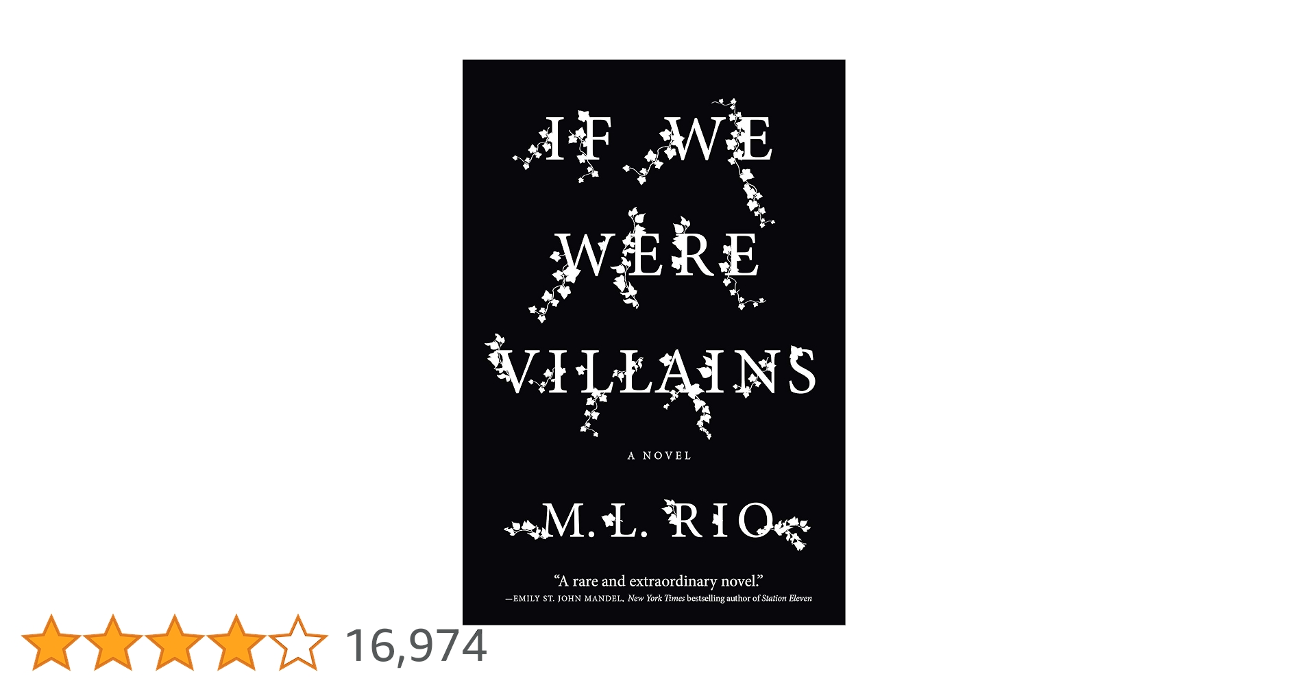 If We Were Villains by M L Rio