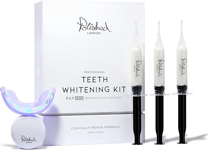 Polished London Teeth Whitening Kit 3x5ml