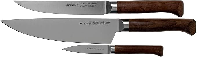 Opinel | Les Forges 1890 3pc Knife Set (Chef, Carving, Paring)