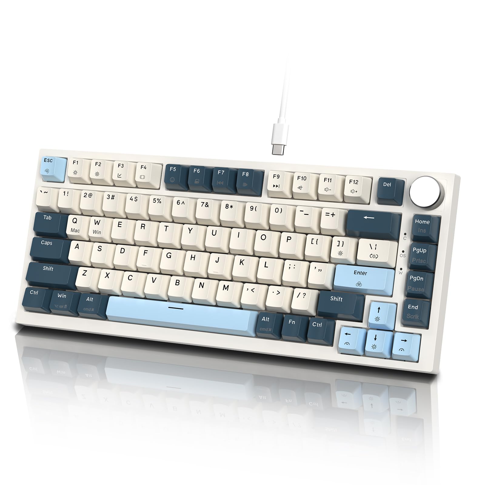 Attack Shark K85, Blue