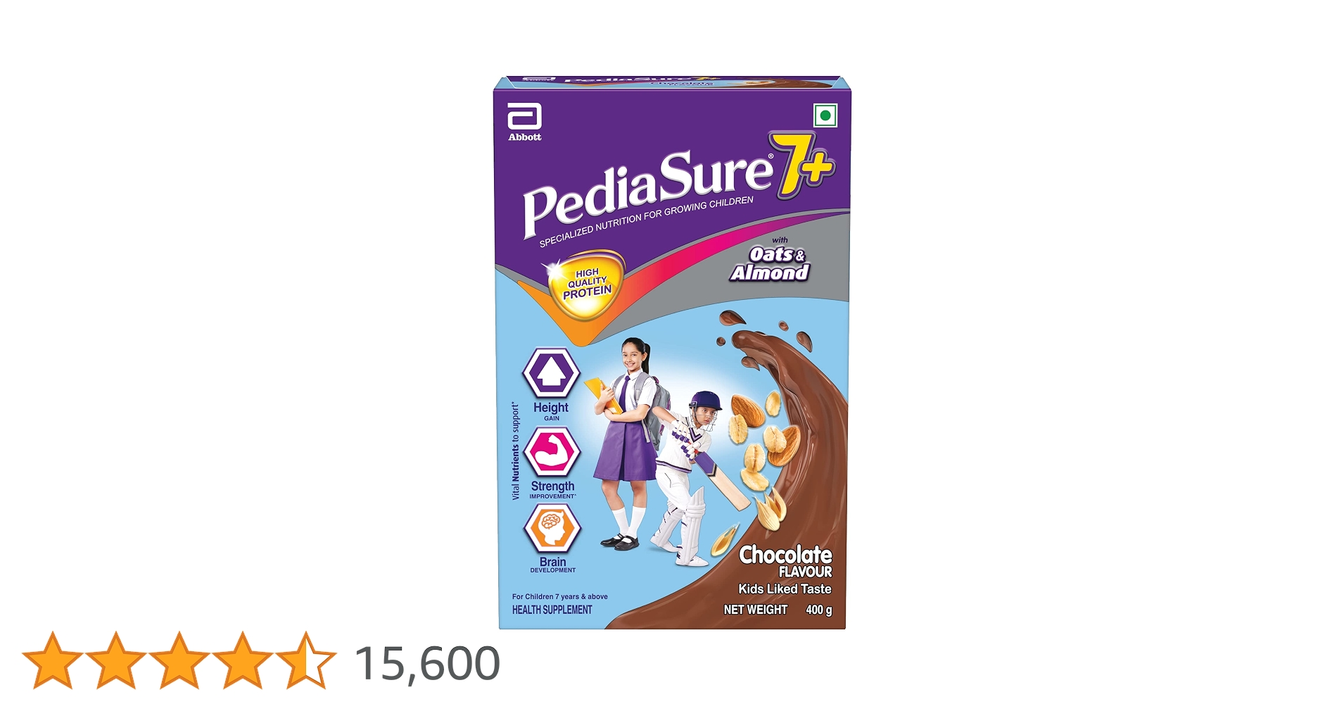 Pediasure 7+ Specialized Nutrition Drink Powder For Growing Children C
