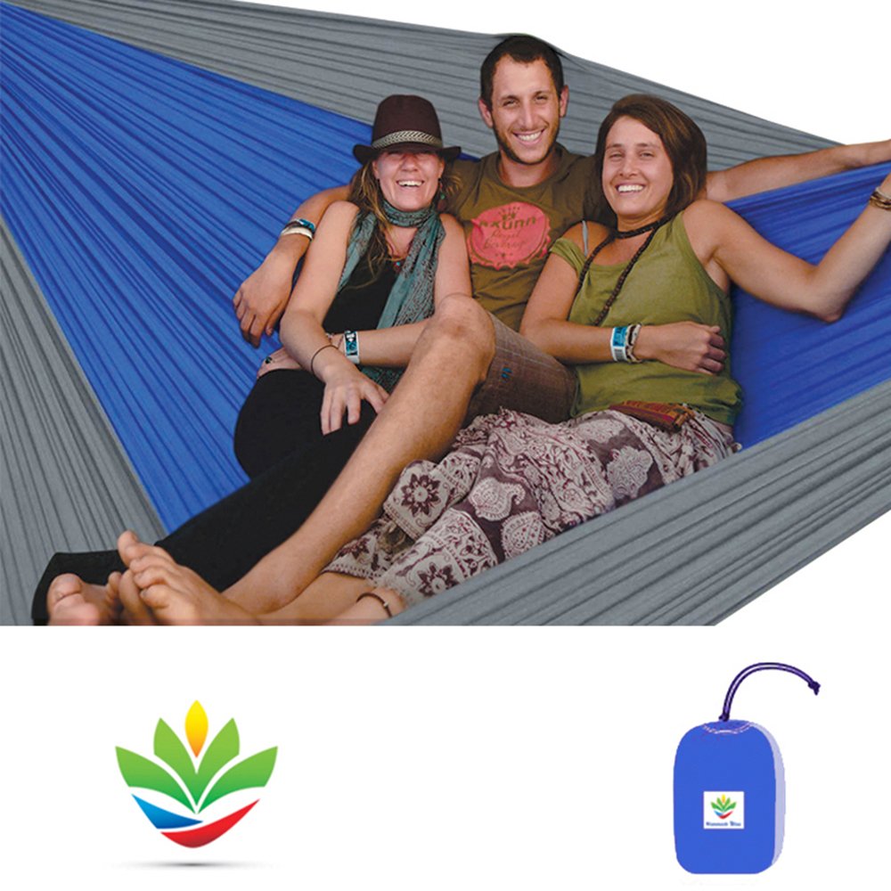 Hammock Bliss Triple Blue/Silver Hammock