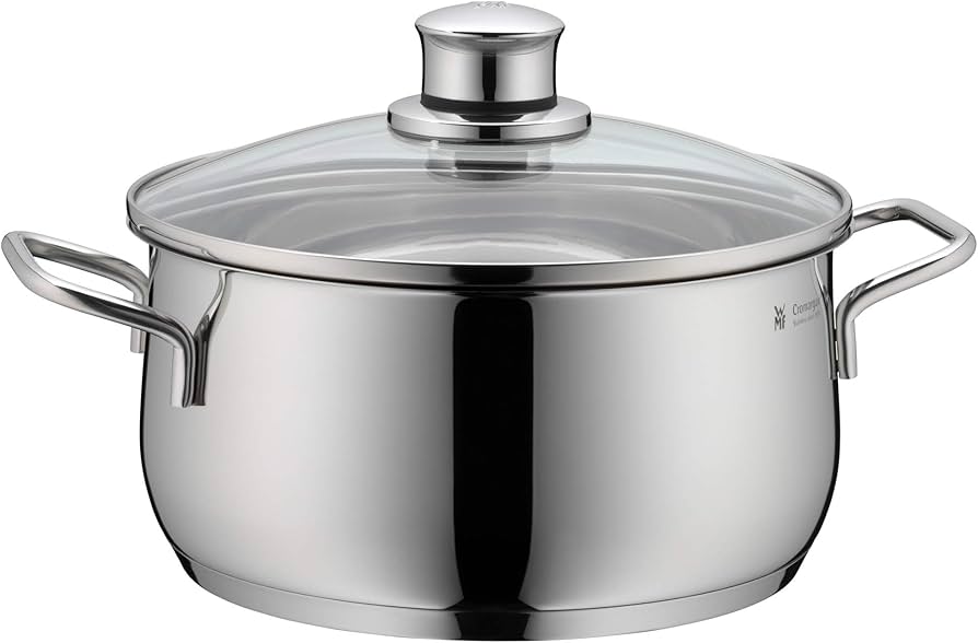 WMF 0730256040 4.5 L Stainless Steel Glass, Stainless Steel