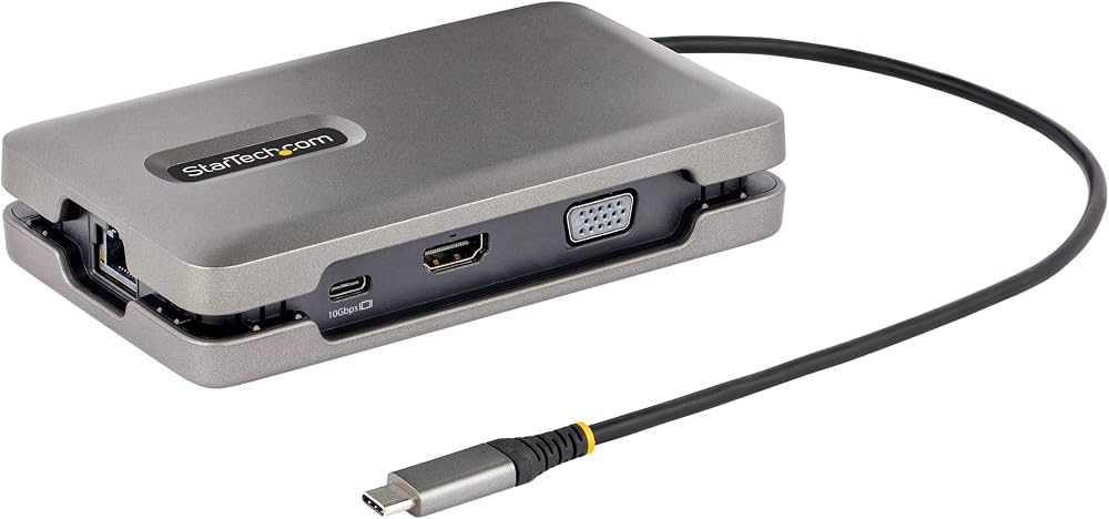 StarTech DKM31C3HVCPD USB-C Multiport Adapter/Hub 4K HDMI/VGA