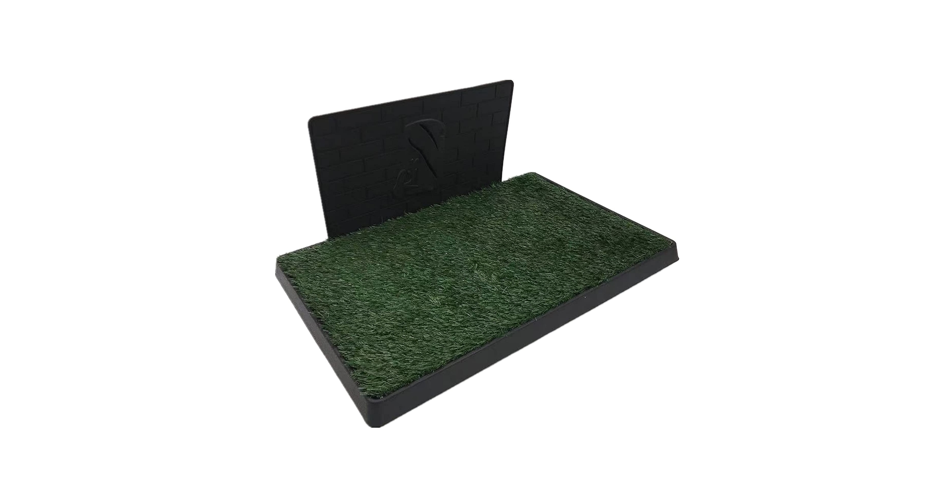 XL Indoor Dog Puppy Toilet Grass Training Mat Loo Pad Potty W 2 Grass