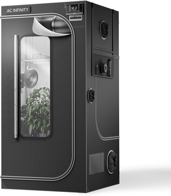 AC Infinity CloudLab 733 Advance Grow Tent 3x3 2000D Diamond Mylar Canvas 36" x 36" x 72"