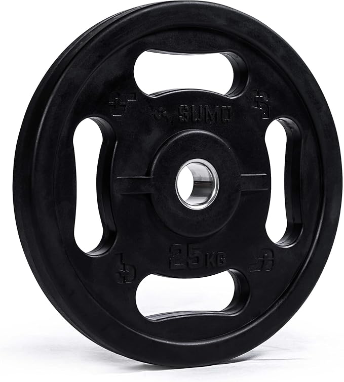 Sumo Strength 4 Grip Rubber Weight Plate - 25kg (Single)