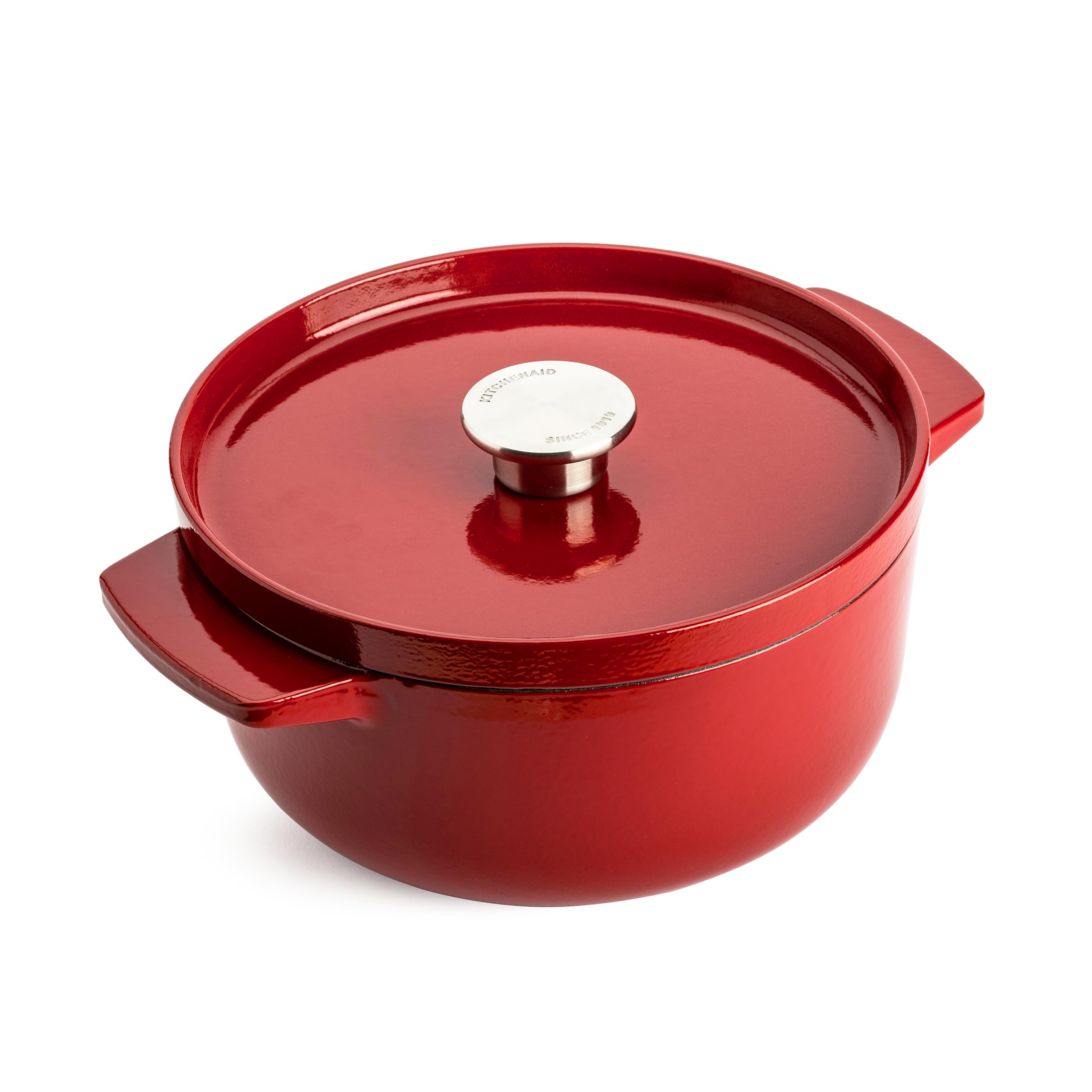 KitchenAid Cast Iron Casserole / Empire Red 3.3L 22cm