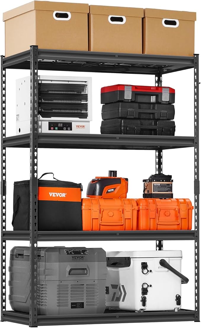 VEVOR Storage Shelves 20" D x 40" W x 57" H 4-Tier Garage Storage Shelving