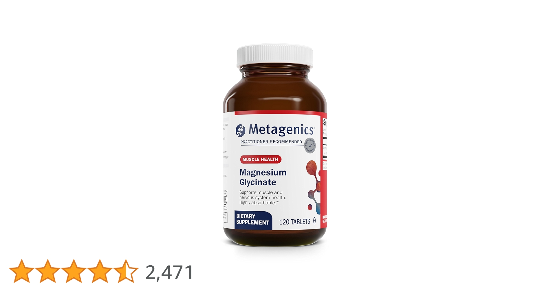 Metagenics, Mag Glycinate, 240 Tablets