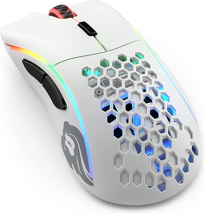 Glorious Model D- Wireless Gaming Mouse Matte White