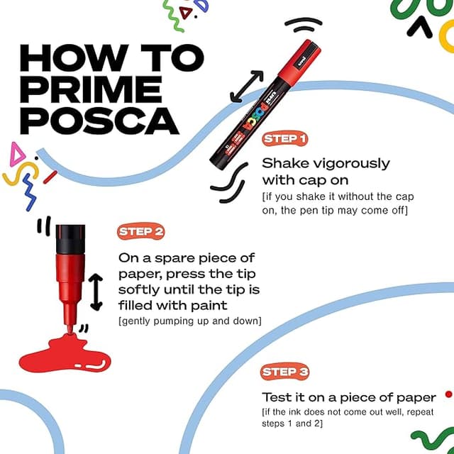 Posca PC 5m Paint Marker Raspberry