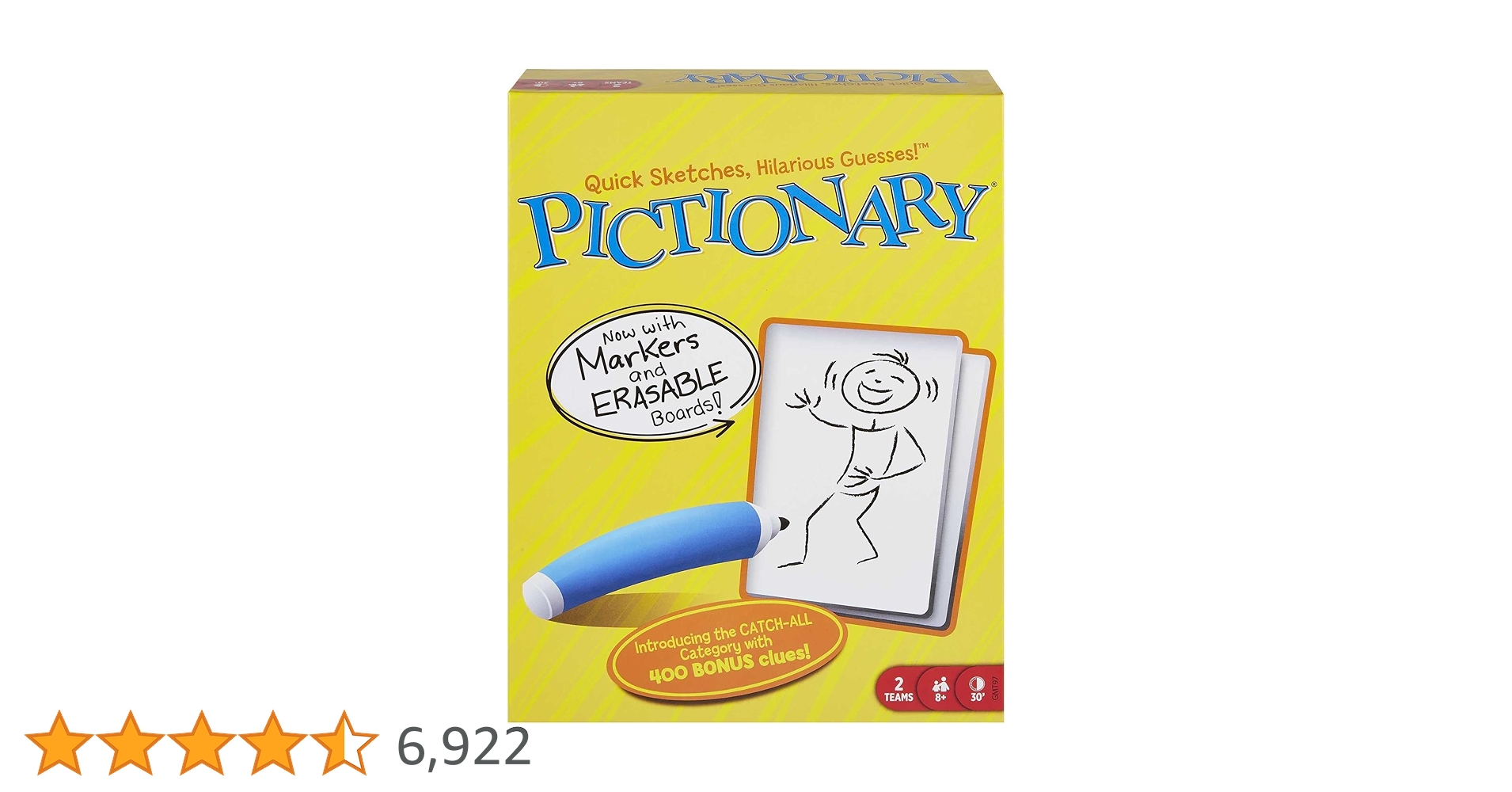 Mattel Games: The Official Pictionary - AfterPay & zipPay Available