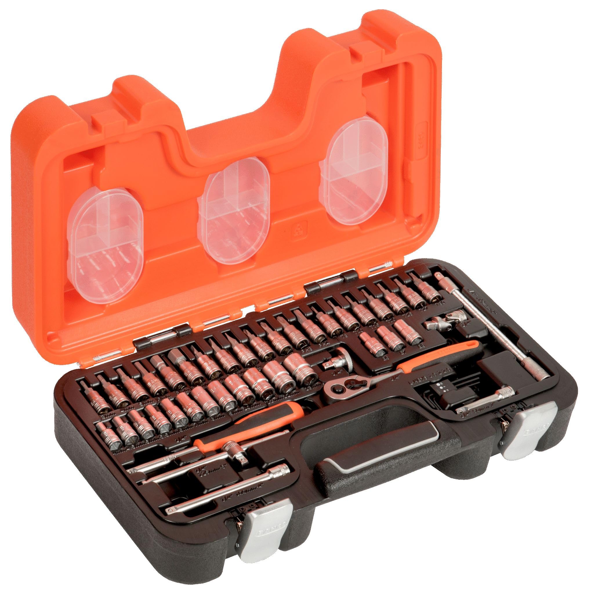 Bahco S460 - Socket Set - 1/4" Drive 46 Piece