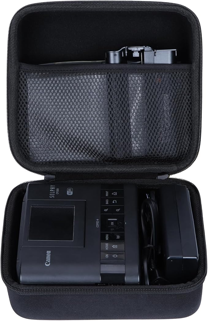co2CREA Hard Travel Case Replacement for Canon Selphy CP1300 / CP1200 Wireless Color Photo Printer