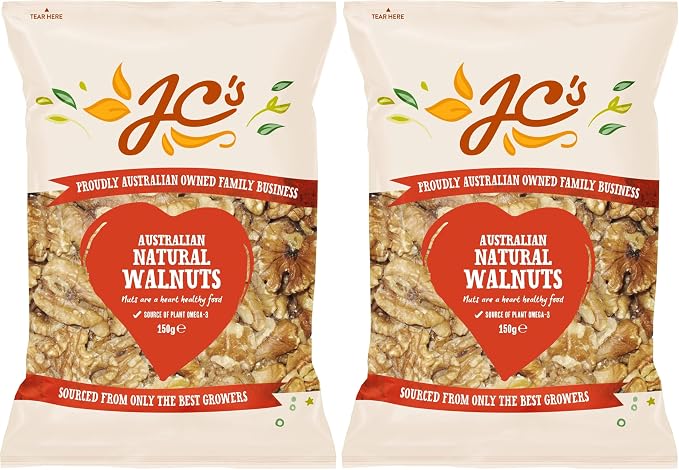 JC's Natural Walnuts 150g