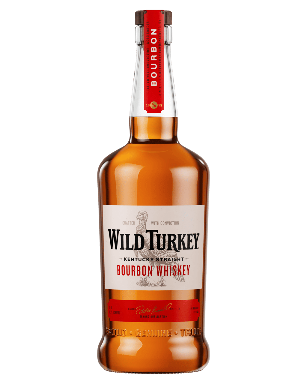 Wild Turkey Kentucky Straight Bourbon 81 Proof 1L