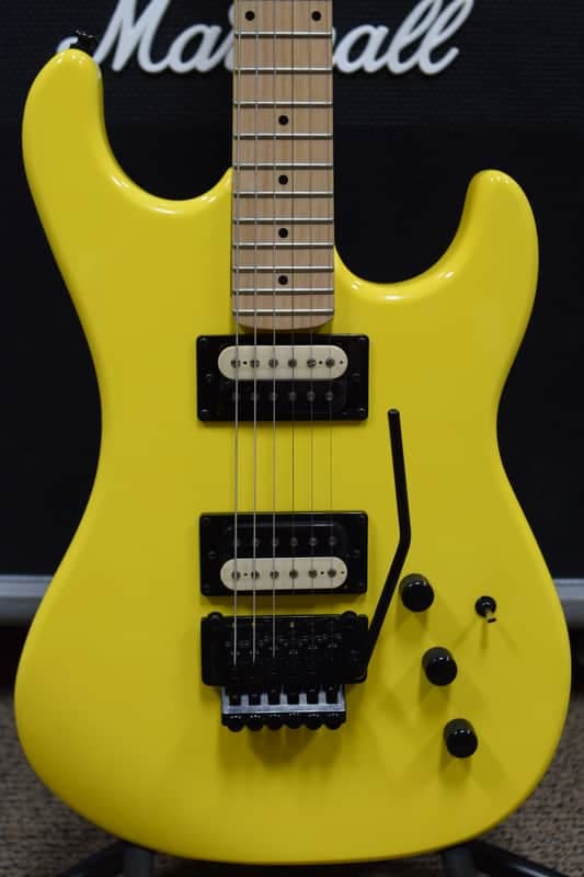 Kramer Pacer Classic FR Floyd Rose HH Desert Yellow Electric Guitar