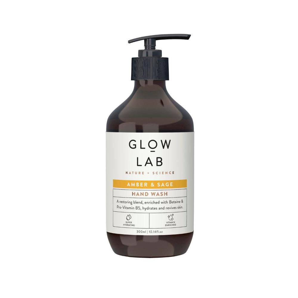 Glow Lab Amber and Sage Hand Wash 300 ml