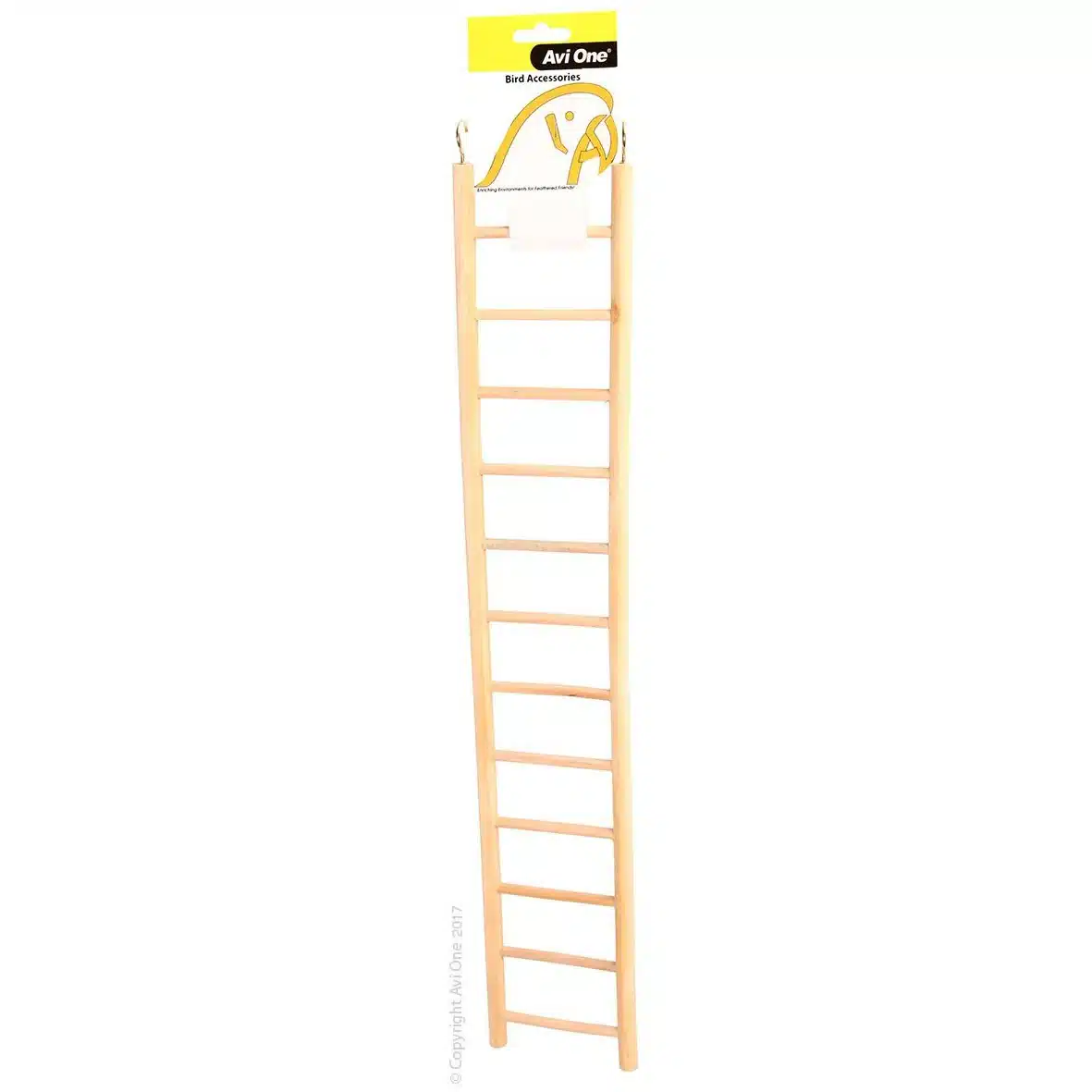 Avi One Bird Toy Wooden Ladder 12 Rung