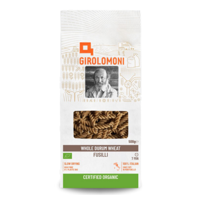 Girolomoni Whole Durum Wheat Semolina Fusilli 500g