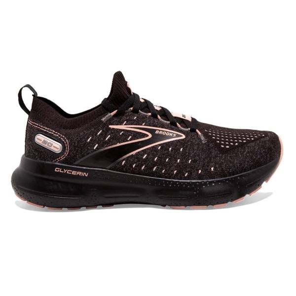 Brooks Glycerin StealthFit 20 Women's Black/Pearl/Peach