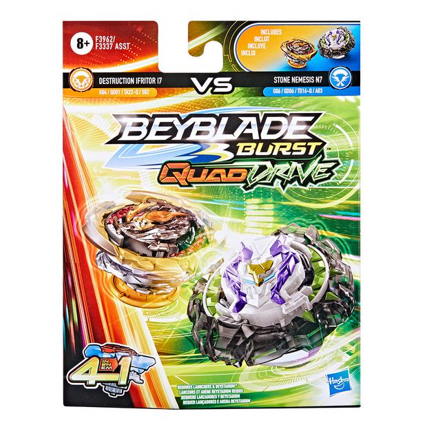 Beyblade QuadDrive Dual Pack - Assorted*